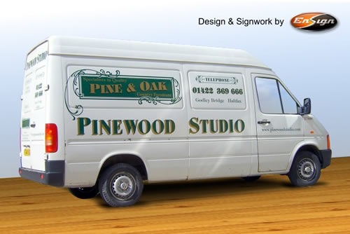 Pinewood studio Van