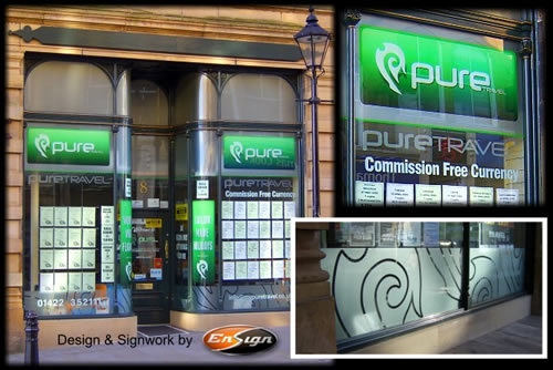Pure Travel Shop Front